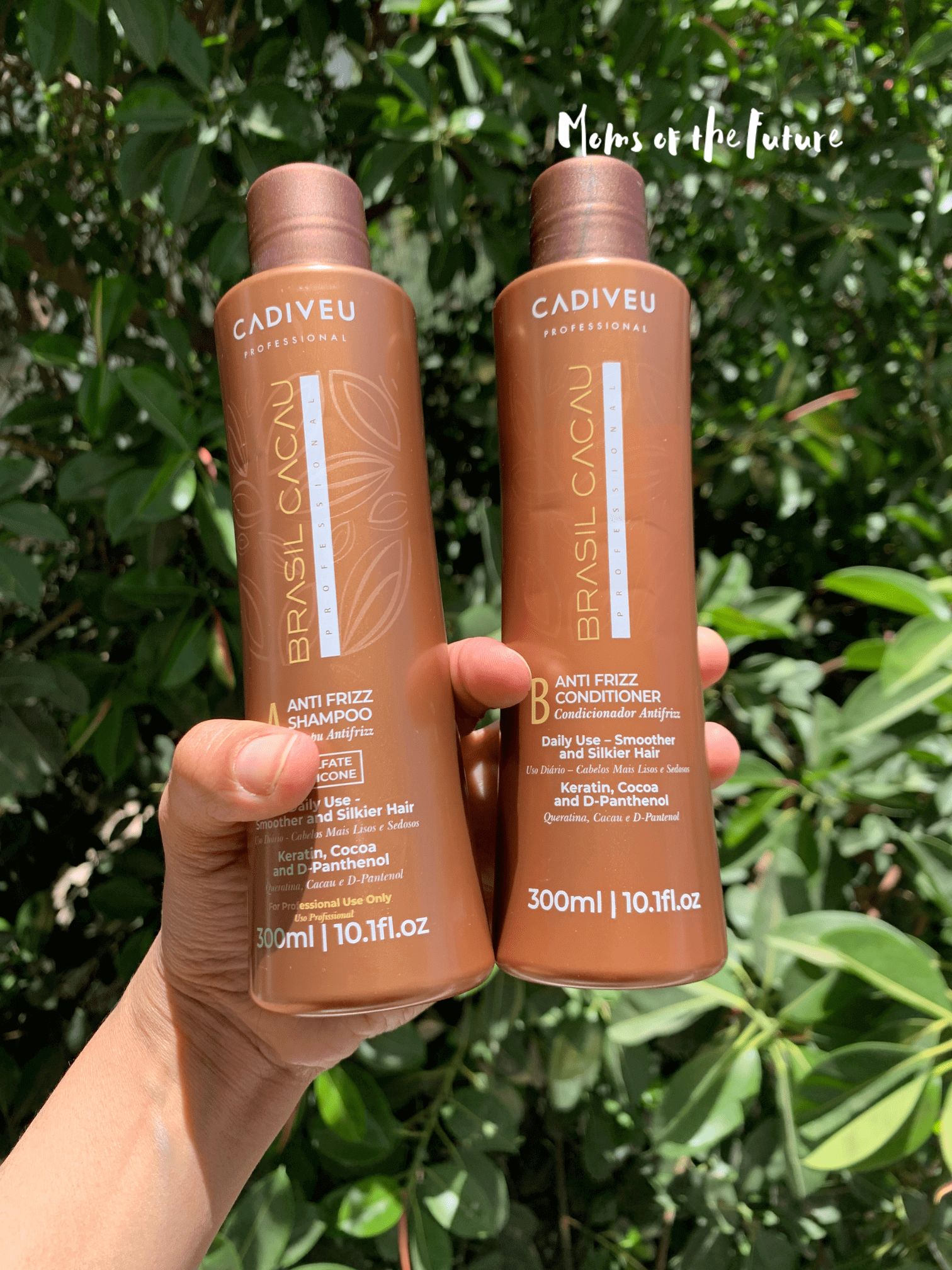 Brasil Cacau Anti frizz shampoo and conditioner for frizzy hair